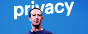 Facebook CEO Mark Zuckerberg announces the plan to make Facebook more private at Facebook’s Developer Conference on April 30, 2019